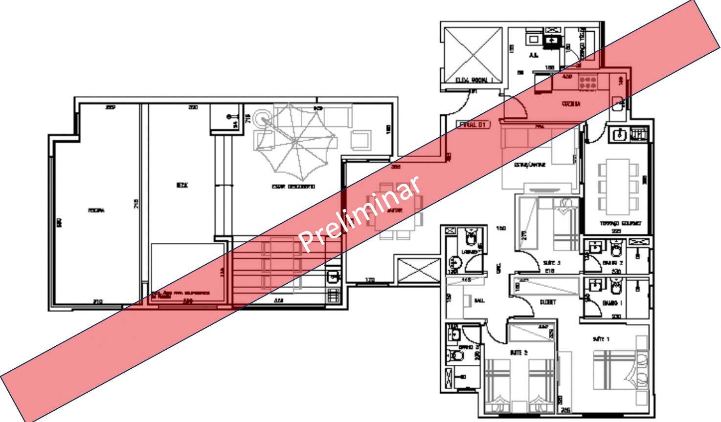 Apartamento à venda com 3 quartos, 96m² - Foto 13